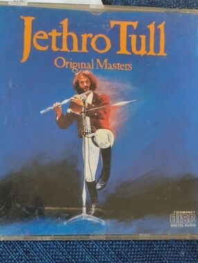 Jethro Tull "Original Masters" CD – Blue & Orange Artwork